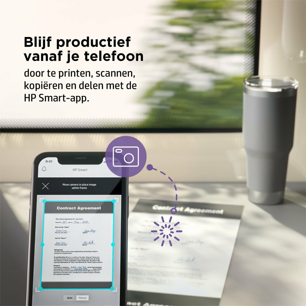 HP LaserJet Pro MFP M140w | All-in-One Laserprinter | A4 | 600 x 600 DPI | Wi-Fi | Zwart/Wit