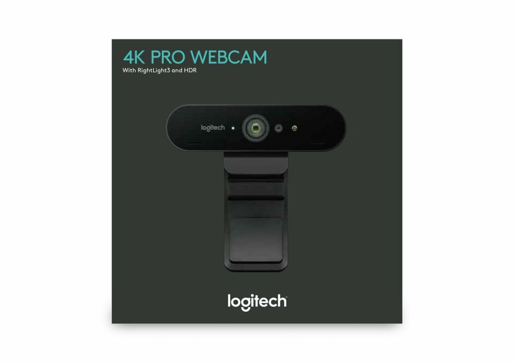 Logitech Brio Ultra HD Pro Zakelijk | 4K 30FPS USB Webcam met Microfoon