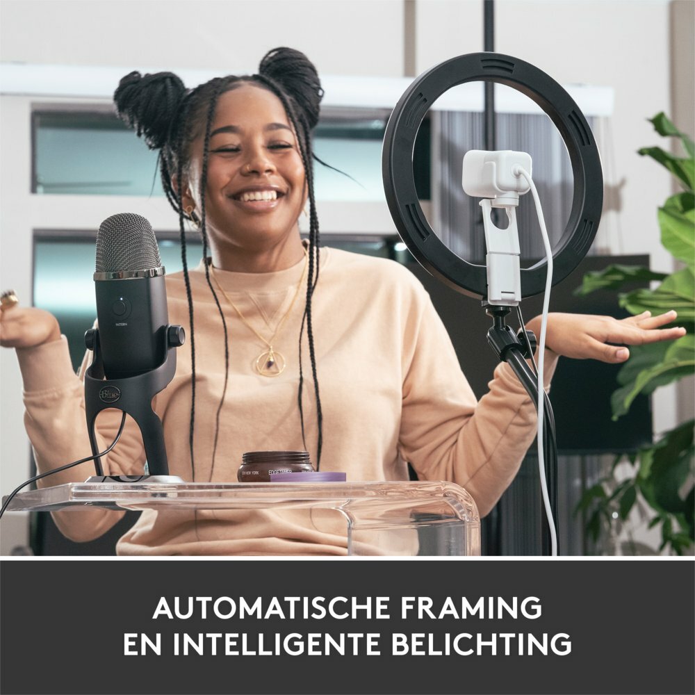 Logitech StreamCam | 1080p 60FPS USB-C Webcam met Microfoon | Wit