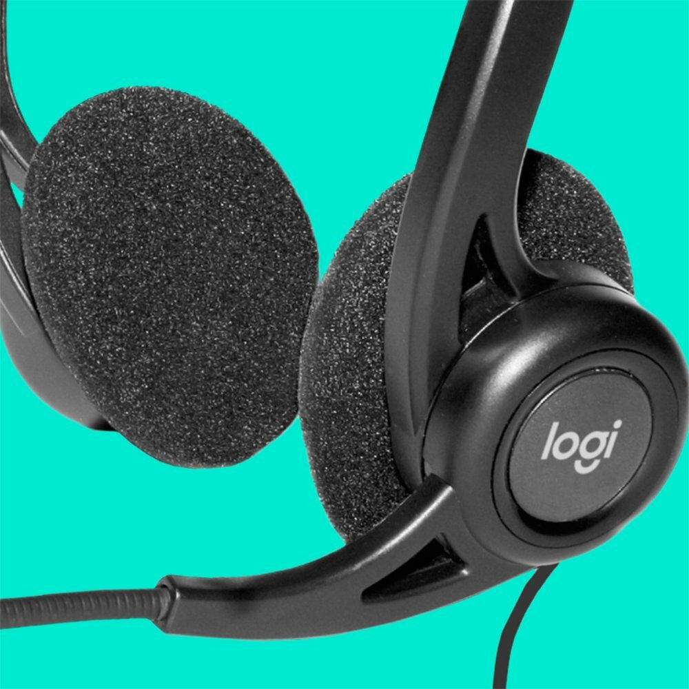 Logitech H960 | Bedrade On-ear Headset USB-A | Zwart