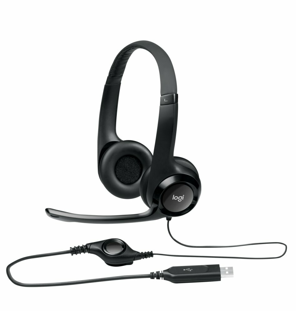 Logitech H390 | Bedrade On-ear Headset USB-A | Zwart