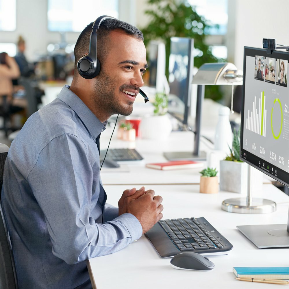 Logitech H390 | Bedrade On-ear Headset USB-A | Zwart