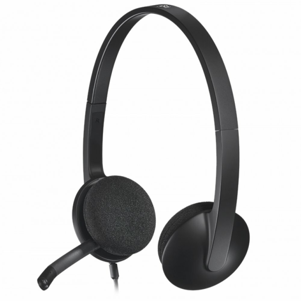Logitech H340 | Bedrade On-Ear USB Headset | Zwart