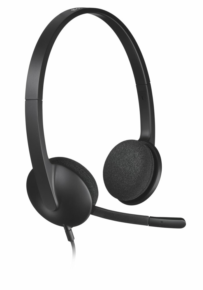 Logitech H340 | Bedrade On-Ear USB Headset | Zwart