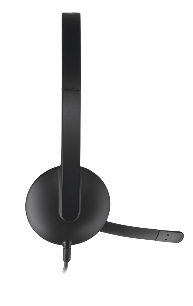 Logitech H340 | Bedrade On-Ear USB Headset | Zwart