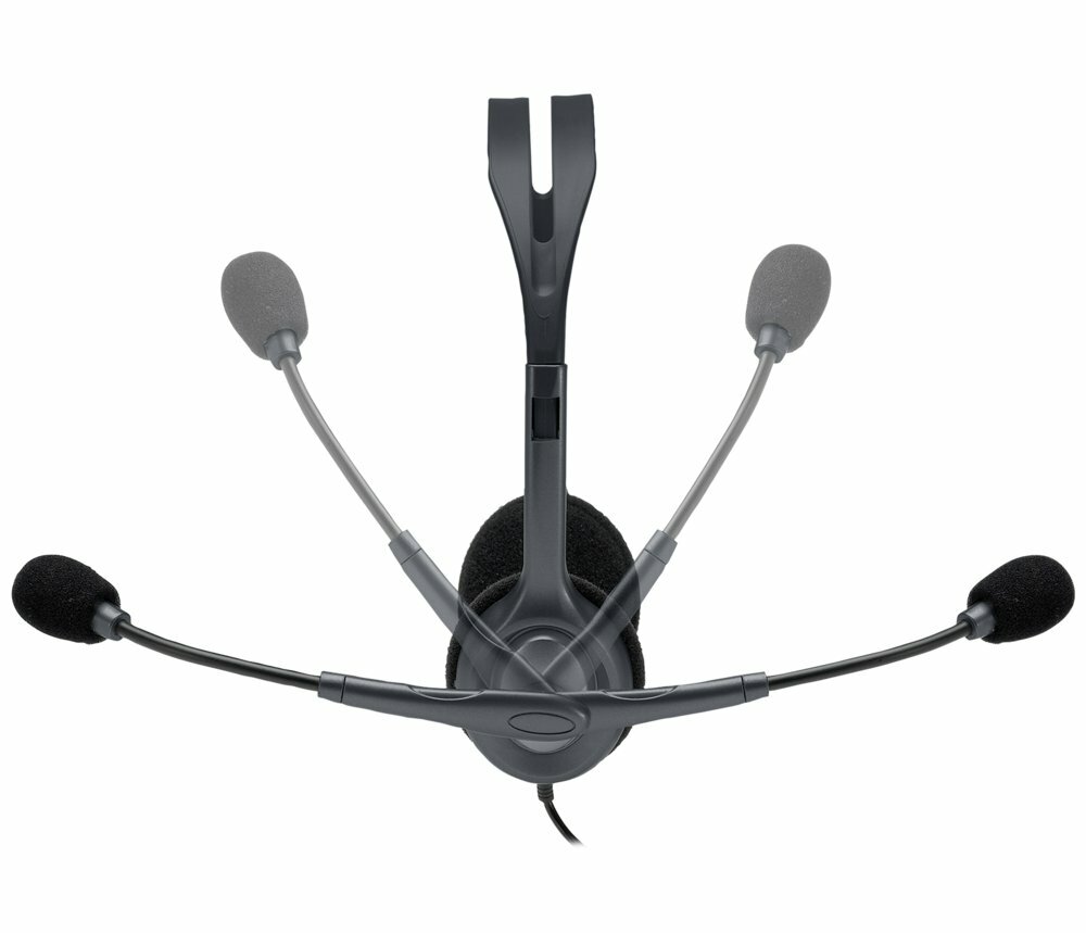 Logitech H111 | On-Ear Bedrade 3,5mm Koptelefoon met Microfoon | Grijs