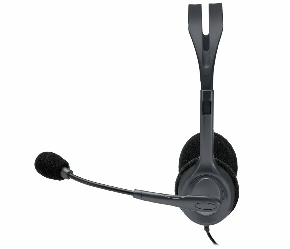 Logitech H111 | On-Ear Bedrade 3,5mm Koptelefoon met Microfoon | Grijs