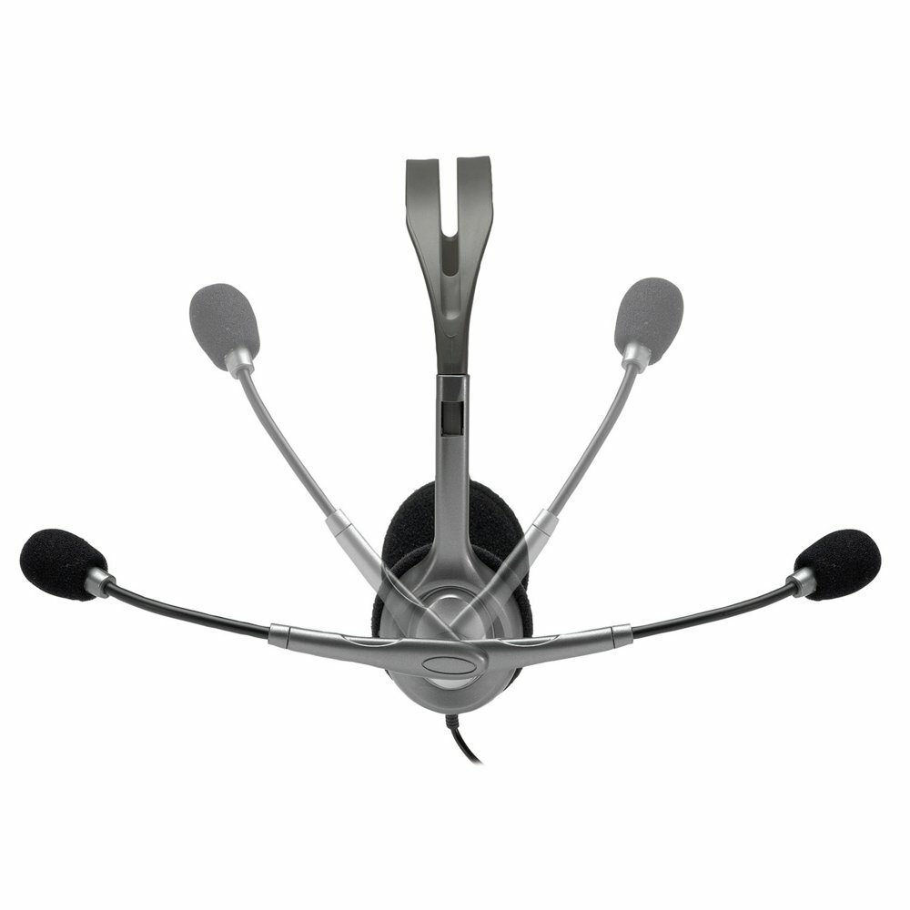Logitech H111 | On-Ear Bedrade 3,5mm Koptelefoon met Microfoon | Grijs