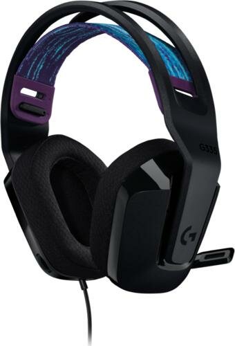 Logitech G335 | On-Ear Gaming Headset 3,5mm Connector | Zwart
