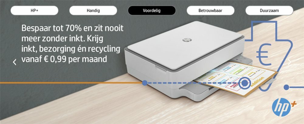 HP Envy 6020e | All-in-One Inkjetprinter | 4800 x 1200 DPI | Wi-Fi | Kleur