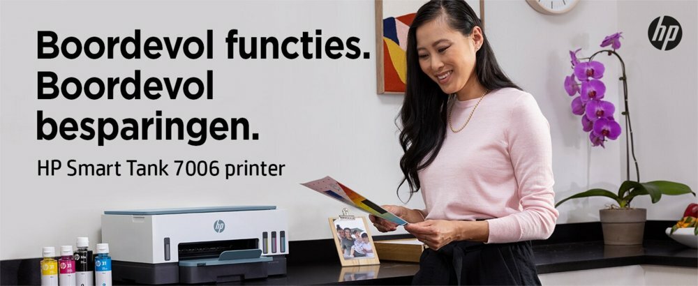 HP Smart Tank 7006 | All-in-One Inkjetprinter | 4800 x 1200 DPI | Wi-Fi | Kleur