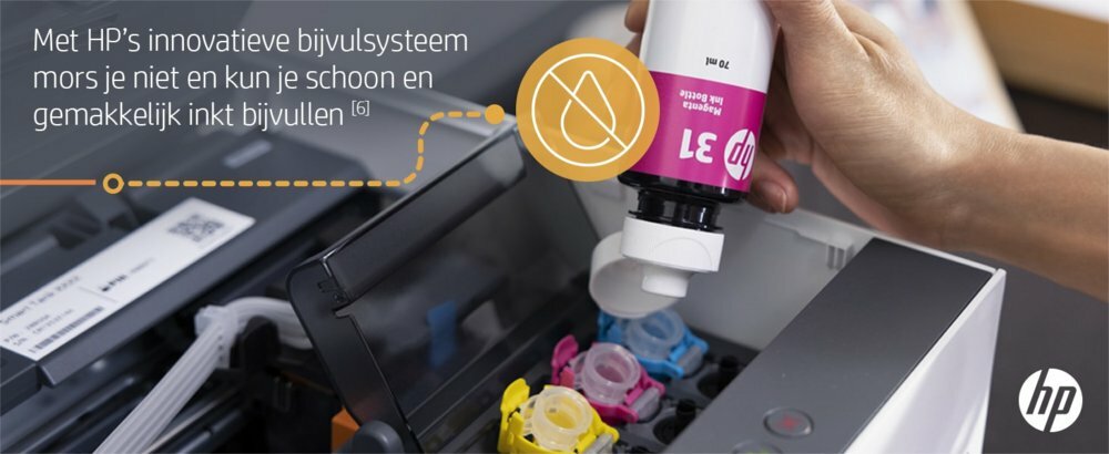 HP Smart Tank 7006 | All-in-One Inkjetprinter | 4800 x 1200 DPI | Wi-Fi | Kleur