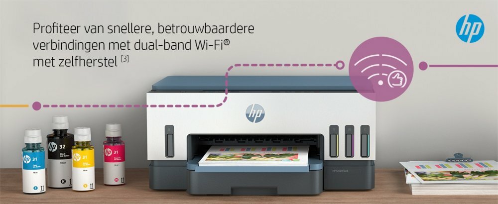 HP Smart Tank 7006 | All-in-One Inkjetprinter | 4800 x 1200 DPI | Wi-Fi | Kleur