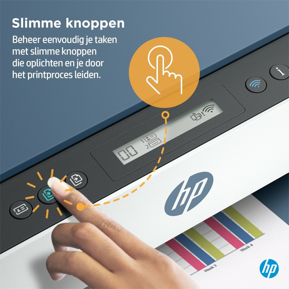 HP Smart Tank 7006 | All-in-One Inkjetprinter | 4800 x 1200 DPI | Wi-Fi | Kleur