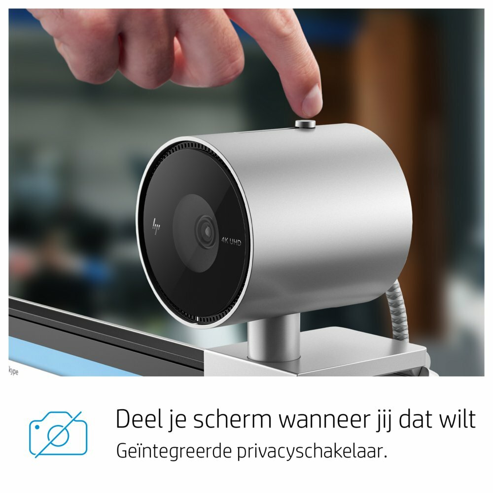 HP 950 UHD | 4K 30FPS USB Webcam met Microfoon