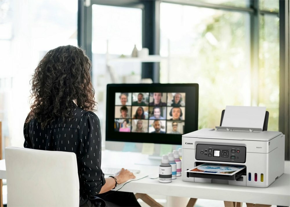 Canon MAXIFY GX3050 | All-in-One Inkjetprinter | A4 | 600 x 1200 DPI | Wi-Fi | Kleur