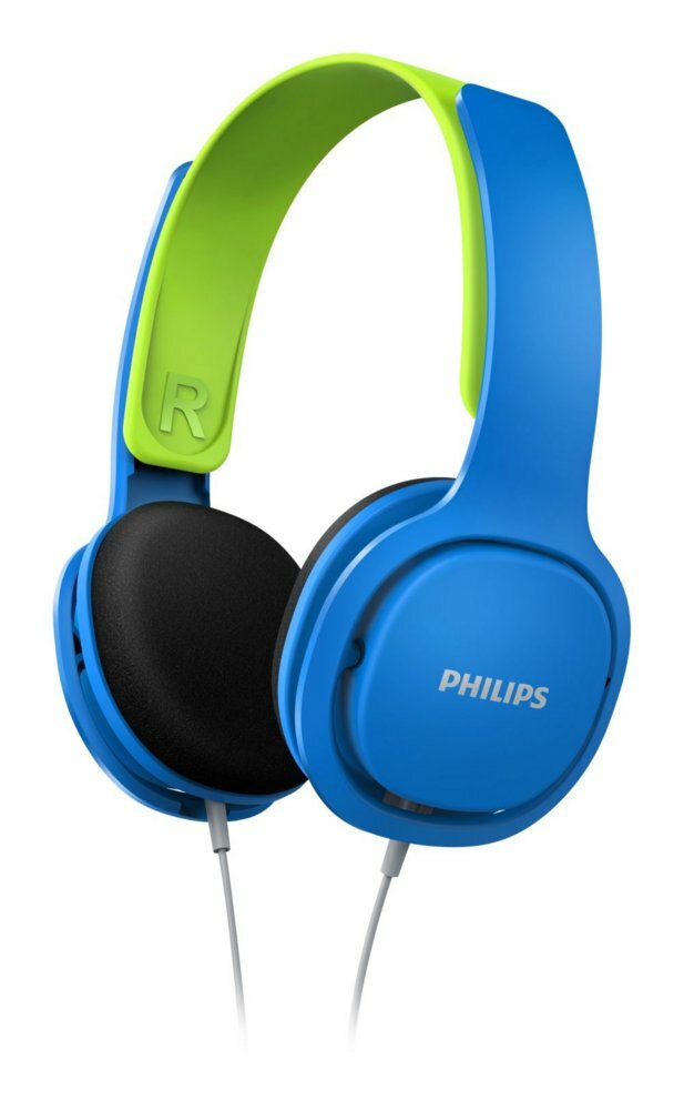 Philips Kinderheadset SHK2000 | Bedrade On-ear Headset 3.5mm Connector | Blauw &amp; Groen