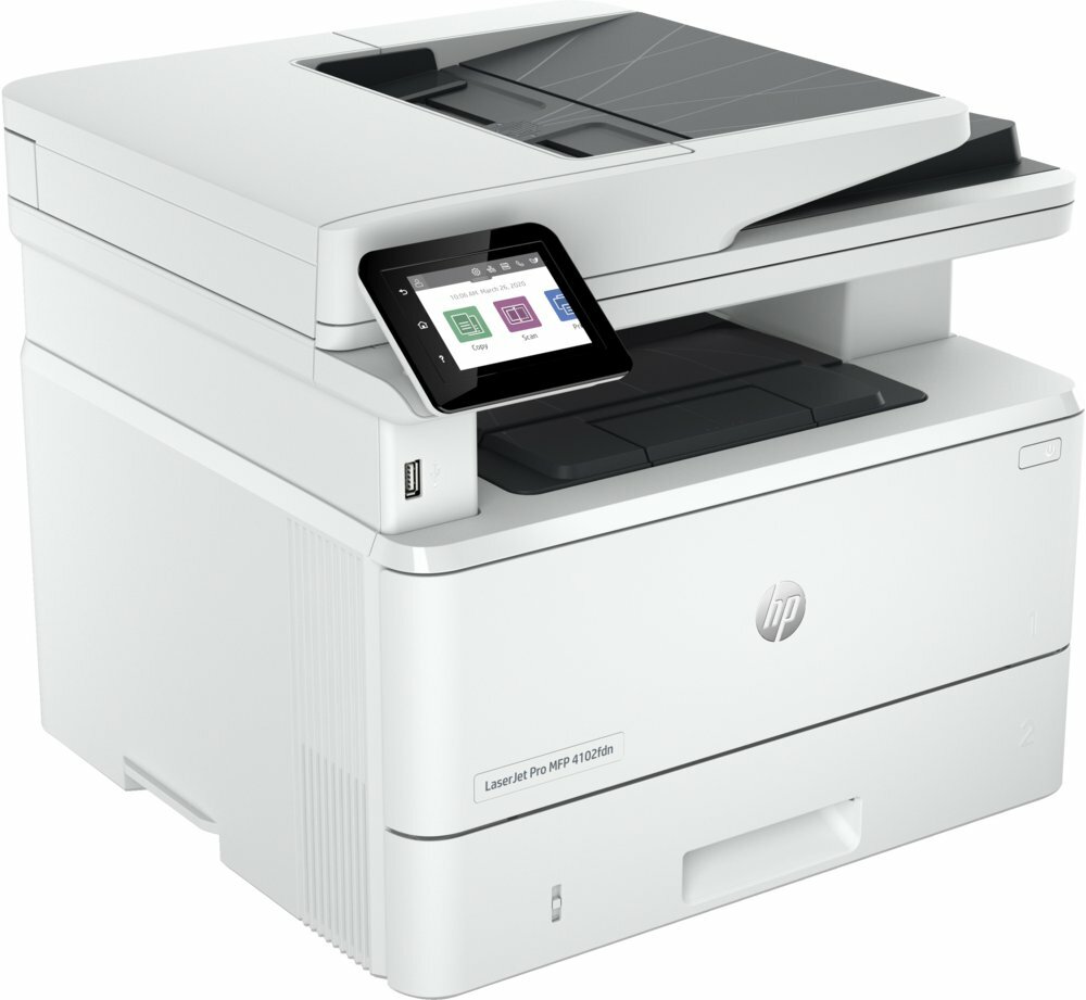 HP LaserJet Pro MFP 4102fdn AiO | 1200 x 1200 DPI | Zwart/Wit