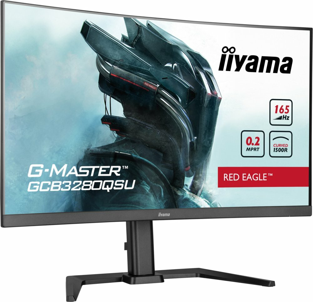 iiyama G-MASTER GCB3280QSU-B1 | 31.5" Monitor | 2560 x 1440 | QHD | LED | Zwart