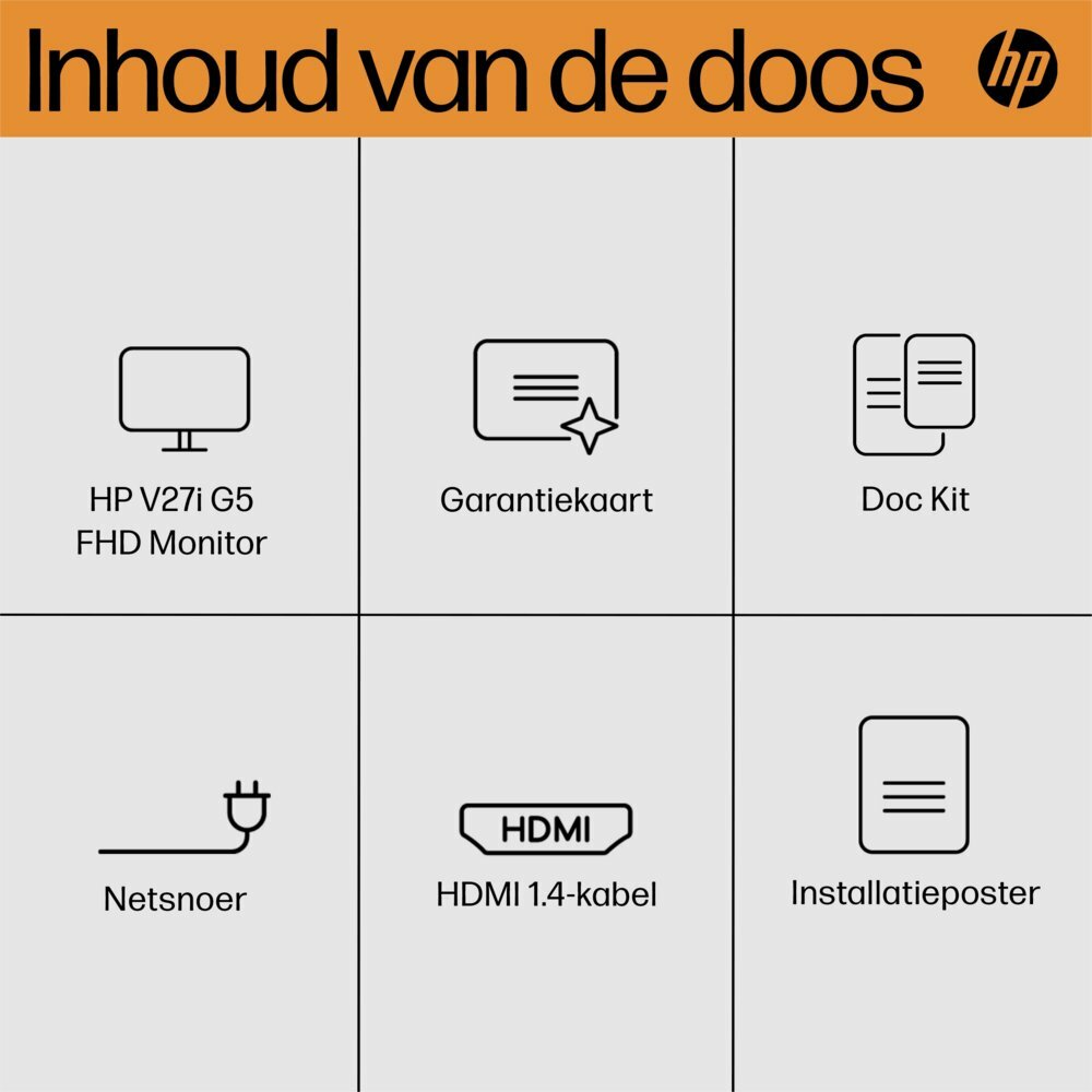 HP V27i G5 27" | 1920x1080 IPS | 75Hz | Monitor