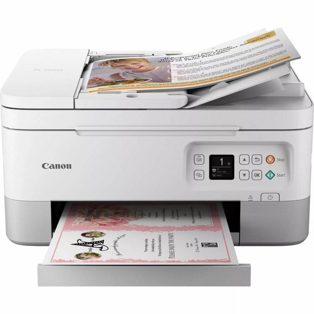 Canon PIXMA TS7451i | All-in-One Inkjetprinter | A4 | 4800 x 1200 DPI | Wi-Fi | Kleur | ADF