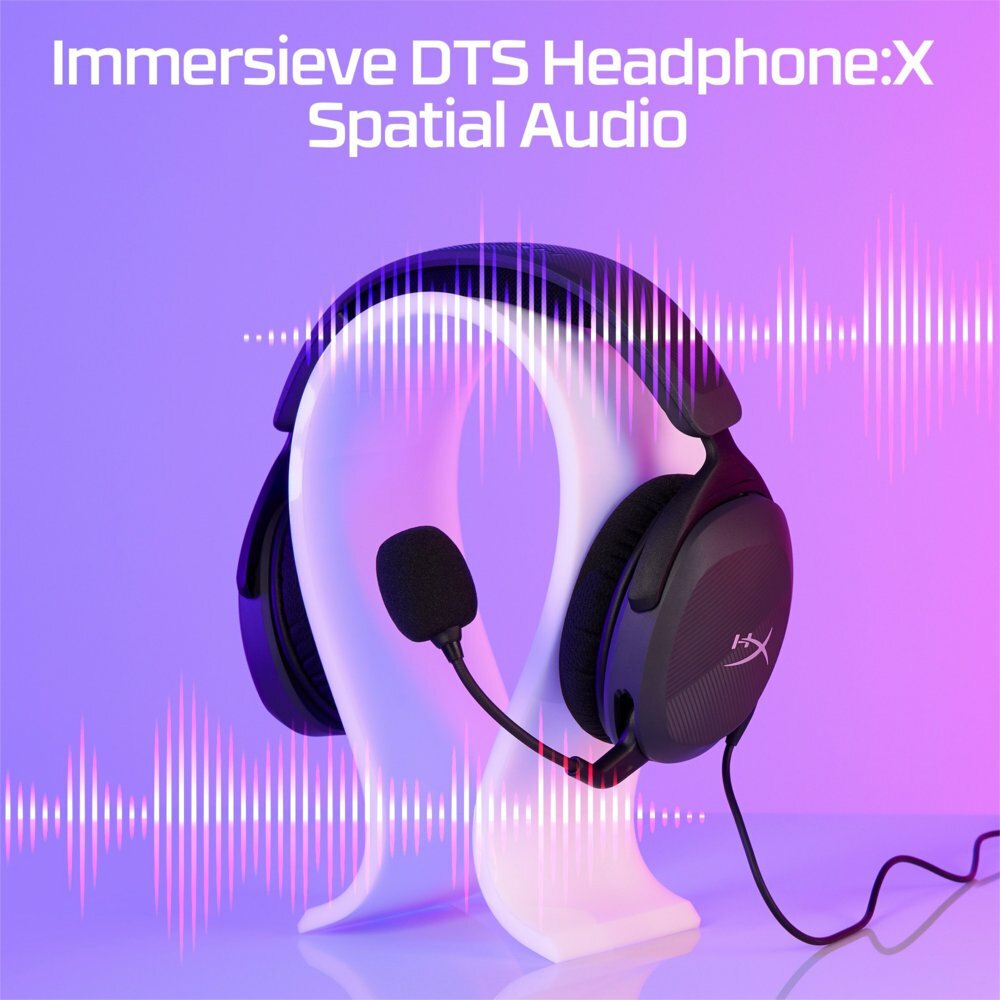 HyperX Cloud Stinger 2 Core | Bedrade Over-ear Gaming Headset | 3.5mm | Zwart