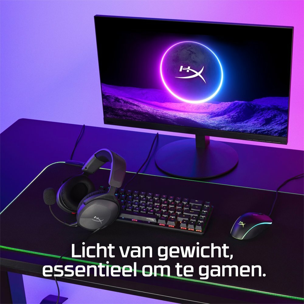 HyperX Cloud Stinger 2 Core | Bedrade Over-ear Gaming Headset | 3.5mm | Zwart
