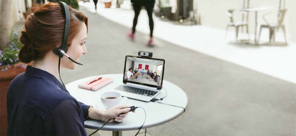 Logitech C930e Business | 1080p 30FPS USB Webcam met Microfoon