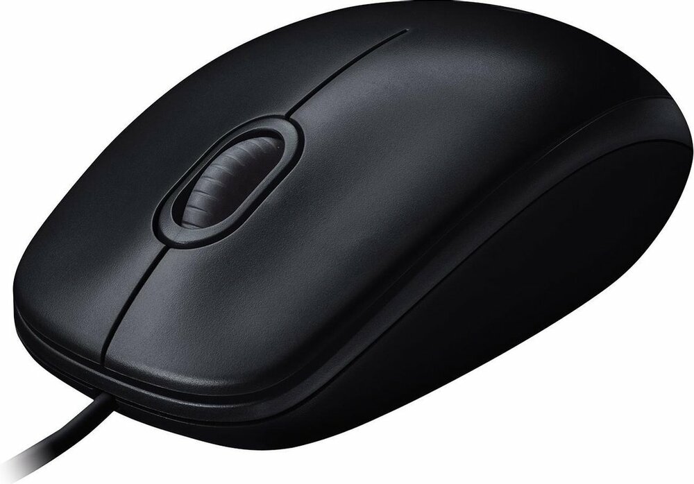 Logitech B110 Optical muis bedraad extra stil