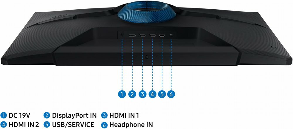 Samsung Odyssey G5 LS32CG510EU 32'' | 2560x1440 VA | 165Hz | 1ms | Gaming Monitor