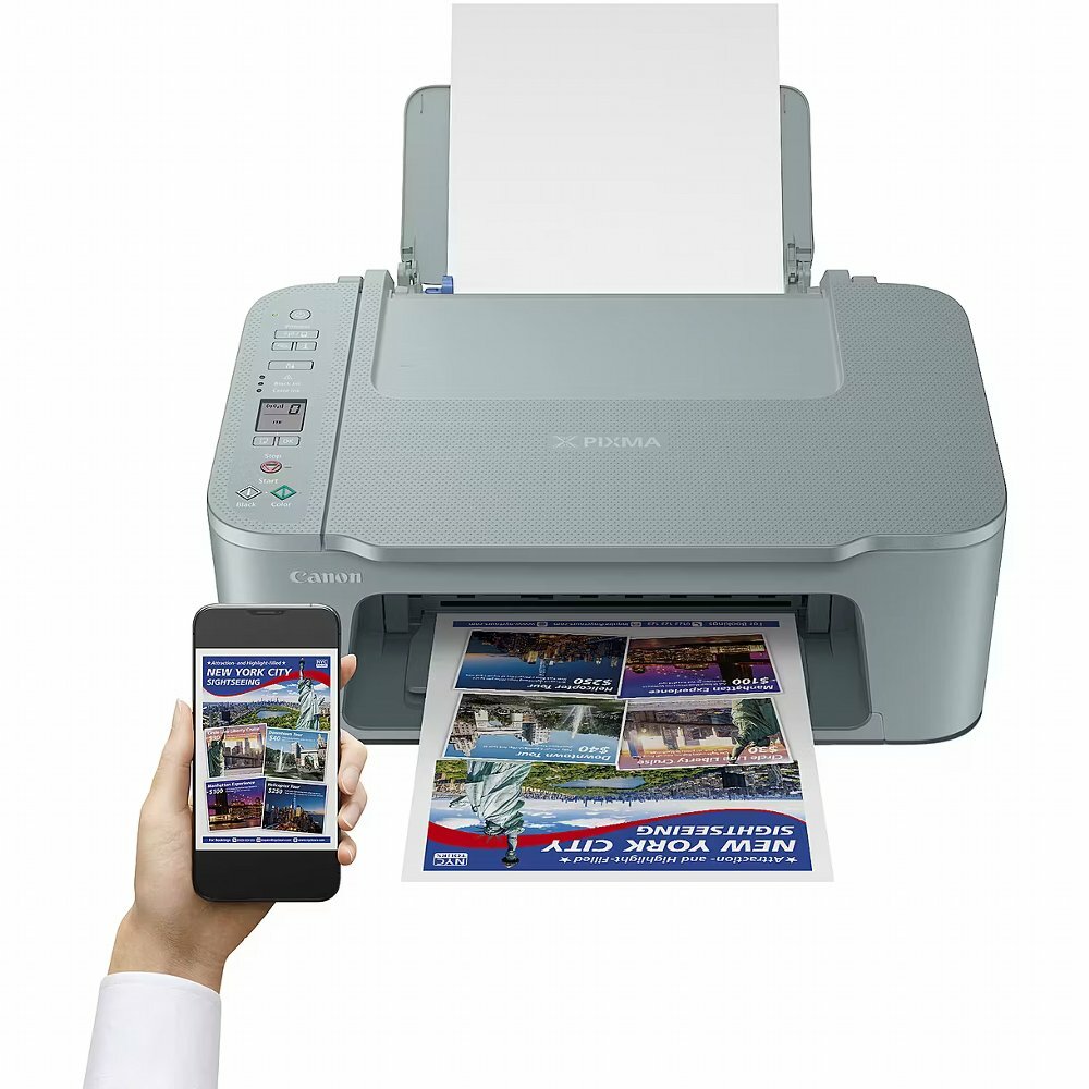 Canon PIXMA TS3752i | Inkjet All-in-One Kleurenprinter | 4800x1200 dpi | WiFi | Blauw/Grijs