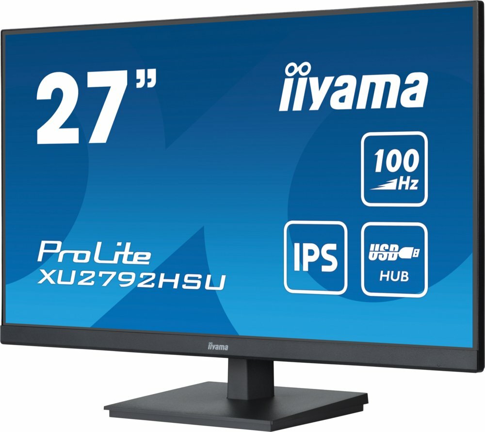iiyama ProLite XU2792HSU-B6 27" | 1920x1080 IPS | 100Hz | USB Hub | Monitor