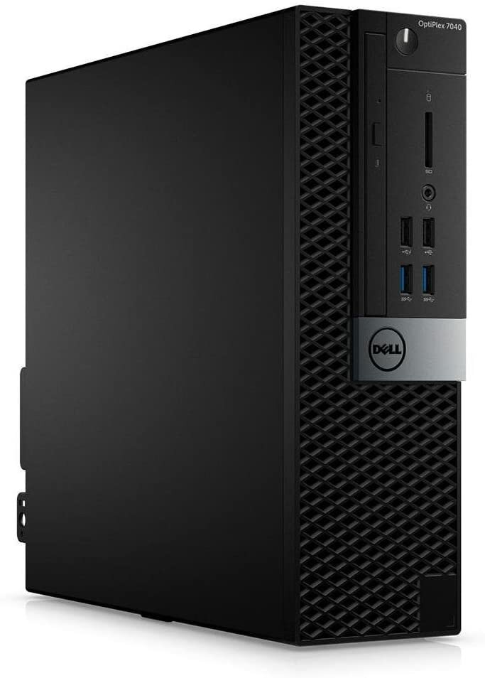 Dell PC Core i7 6700 8GB 500GB SSD Windows 11 Pro + 24" Samsung + desktopset