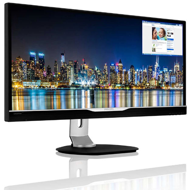 Philips Brilliance 298P4QJEB 29" Ultrawide HDMI Displayport USB verstelbaar