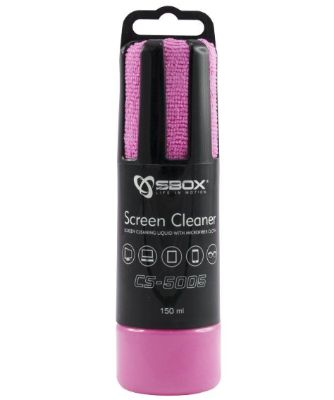 Schermreiniger met microvezeldoek 150ml voor laptop - TV - telefoon - monitor