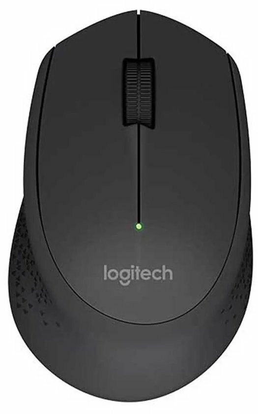 Logitech M280 Wireless Optical muis zwart