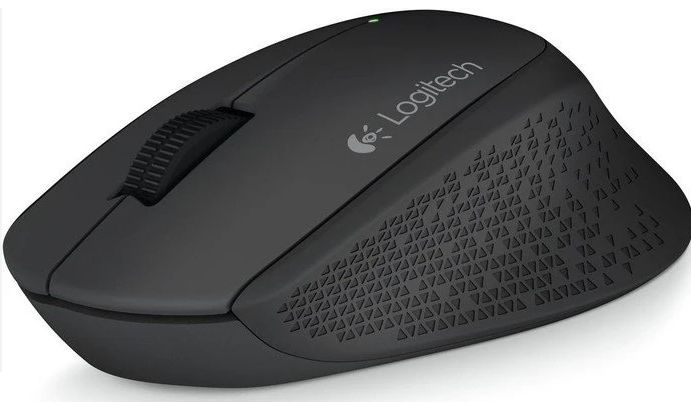 Logitech M280 Wireless Optical muis zwart