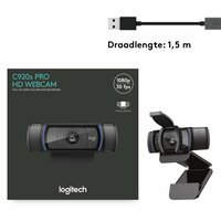 Logitech C920s PRO | 1080p 30FPS USB Webcam met Microfoon