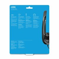 Logitech H390 | Bedrade On-ear Headset USB-A | Zwart