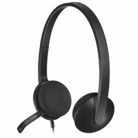 Logitech H340 | Bedrade On-Ear USB Headset | Zwart