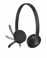 Logitech H340 | Bedrade On-Ear USB Headset | Zwart