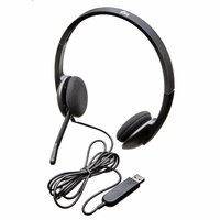 Logitech H340 | Bedrade On-Ear USB Headset | Zwart