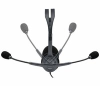 Logitech H111 | On-Ear Bedrade 3,5mm Koptelefoon met Microfoon | Grijs