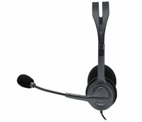 Logitech H111 | On-Ear Bedrade 3,5mm Koptelefoon met Microfoon | Grijs