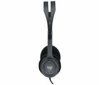 Logitech H111 | On-Ear Bedrade 3,5mm Koptelefoon met Microfoon | Grijs