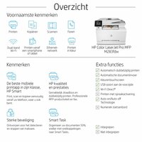 HP Color LaserJet Pro MFP M283fdw | All-in-One Laserprinter | A4 | 600 x 600 DPI | Wi-Fi | Kleur