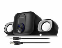 Eminent EM3515 luidspreker set 11 W Zwart 2.1 kanalen
