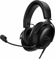 HyperX Cloud III | Bedrade Over-ear Gaming Headset | 3.5mm + USB-A + USB-C | Zwart