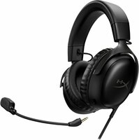 HyperX Cloud III | Bedrade Over-ear Gaming Headset | 3.5mm + USB-A + USB-C | Zwart