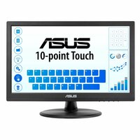 ASUS VT168HR | 15.6" Touchscreen Monitor | 1366 x 768 | WXGA | LED | Zwart